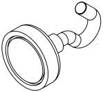 Line Drawing of Arrow Magnetic Hook SWNE