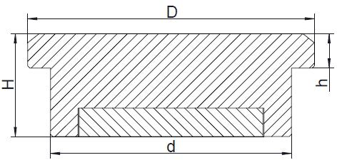 Pin Magnets D16 22 25 30 Structure