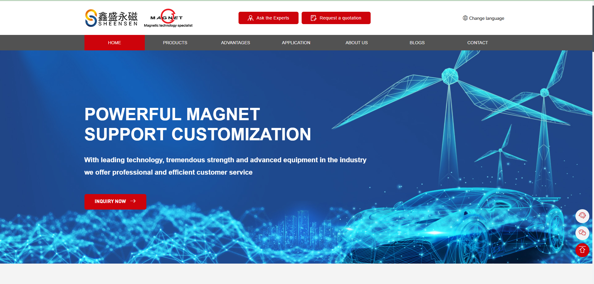 custom ferrite magnets